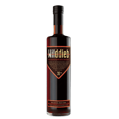 Wilddieb-Kraeuterlikoer-Karl-Hendrik-Frick-Flasche